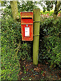 TM4195 : Maypole Green Postbox by Geographer