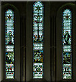 TQ9434 : Triple lancet East Window, All Saints' church, Woodchurch by Julian P Guffogg