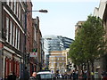 View of Broadgate Court, Bishopsgate from Hanbury Street #2