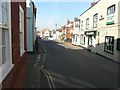 Looking west along The High Street