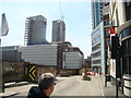 View along Alie Street from Commercial Road