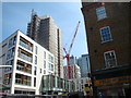 View down Old Castle Street from Wentworth Street