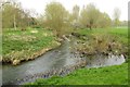 The River Ouzel in Milton Keynes