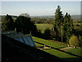 Outlook from rear of Wyke House Hotel