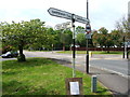 Old fingerpost at Rough Common