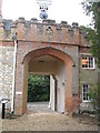 SU8347 : The Gate House, Farnham Castle by Josie Campbell