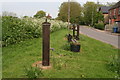 North Owersby village pump and stocks