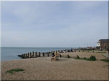 TR1066 : Whitstable Beach by Chris Whippet