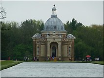 TL0934 : Wrest Park - The Archer Pavilion and the Long Canal by Rob Farrow
