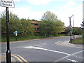 Curry Road at the junction of Oldfield Lane