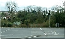 J1953 : Car park of The Cathedral Hall by Eric Jones