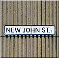 Sign, New John Street, Bradford