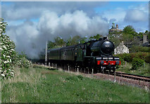 NS9981 : Morayshire Leaves Bo'ness by Mary and Angus Hogg