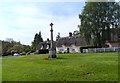 Village green and war memorial, Denston