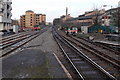 Railway NNW of Queen Street station, Cardiff