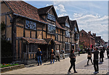 SP2055 : Stratford-Upon-Avon : Shakespeare's Birthplace by Lewis Clarke