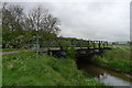 SK9242 : The Viking Way crossing the River Witham near Mickling Plantation by Tim Heaton