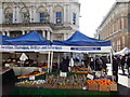 Marquee at Ipswich market looking onto Princes Street