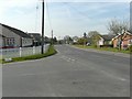 Looking northwest along Brook Road