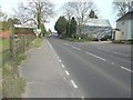 Looking east along Coggeshall Road (A120)