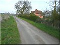 Looking east-northeast along Florie?s Road