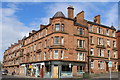 NS5566 : Corner of Dumbarton Road & Thornwood Avenue, Glasgow by Leslie Barrie