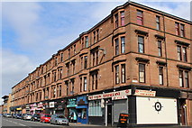 NS5466 : Corner of Dumbarton Road & Haylynn Street, Glasgow by Leslie Barrie