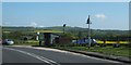 Bus shelter by A286 junction for East Lavant