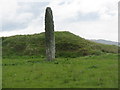 NR3745 : Standing stone at Cnoc Mor Bhaile Neill by M J Richardson