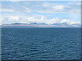 NR5377 : Looking north to Jura from the ferry by M J Richardson