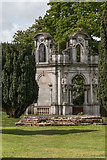 TL4201 : Folly in Garden, Copped Hall, Essex by Christine Matthews
