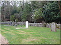 St Aldhelm, Lytchett Heath: eminent graves