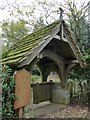 St Aldhelm, Lytchett Heath: lych gate