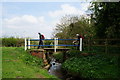 Footbridge over Rake Beck, Barwick in Elmet