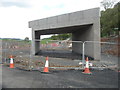 New bridge under construction for the Borders railway