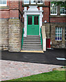 The entrance to Forest Fields Primary School