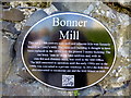 Plaque, Bonner Mill