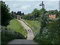 Squires Lane towards Cavendish Lodge