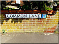 TM4290 : Common Lane sign by Geographer
