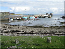 NR3994 : Pier and foreshore at Scalasaig by M J Richardson