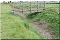 TR0122 : Footbridge over a dry drain by Julian P Guffogg