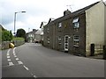 Houses opposite Luxulyan Church