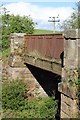 Bridge over railway, north of Drongan