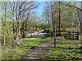 Cycle path meeting Gartness Road