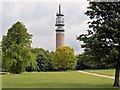 SD8304 : Communications Tower, Heaton Park by David Dixon