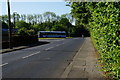 Bus turning circle on Alverley Lane