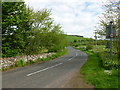 B6352 leaving Town Yetholm