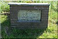 Mine memorial, Wernbwll Colliery