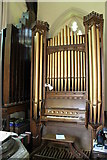 SK9875 : Organ, St Mary's church, Riseholme by J.Hannan-Briggs