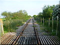 View down the line to Dungeness